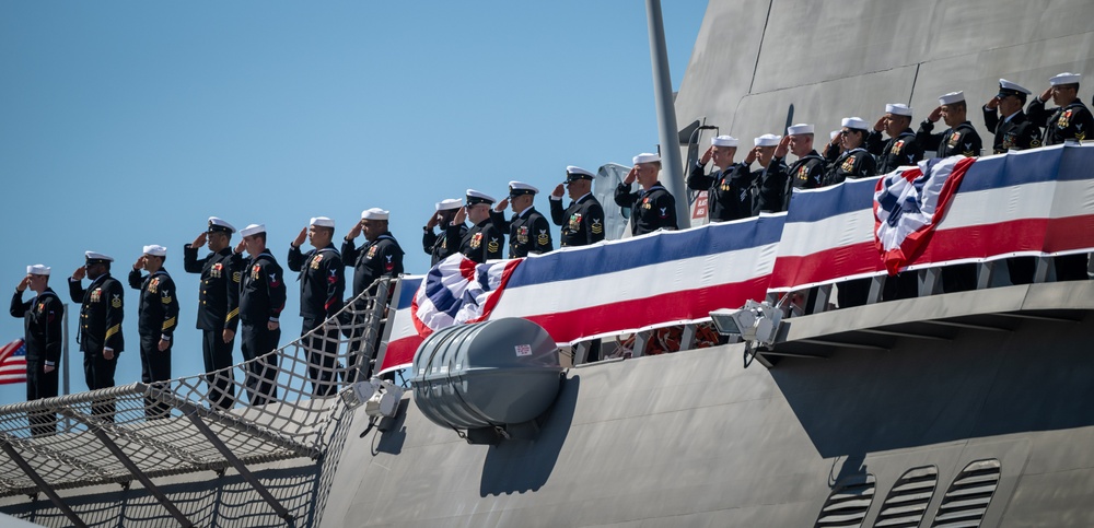 Naval Base Ventura County Hosts Commissioning of USS Santa Barbara (LCS 32) in Port Hueneme, California