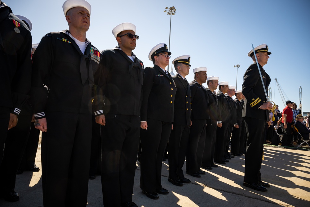 Naval Base Ventura County Hosts Commissioning of USS Santa Barbara (LCS 32) in Port Hueneme, California