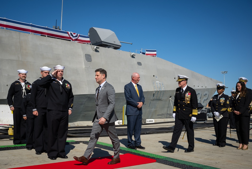 Naval Base Ventura County Hosts Commissioning of USS Santa Barbara (LCS 32) in Port Hueneme, California