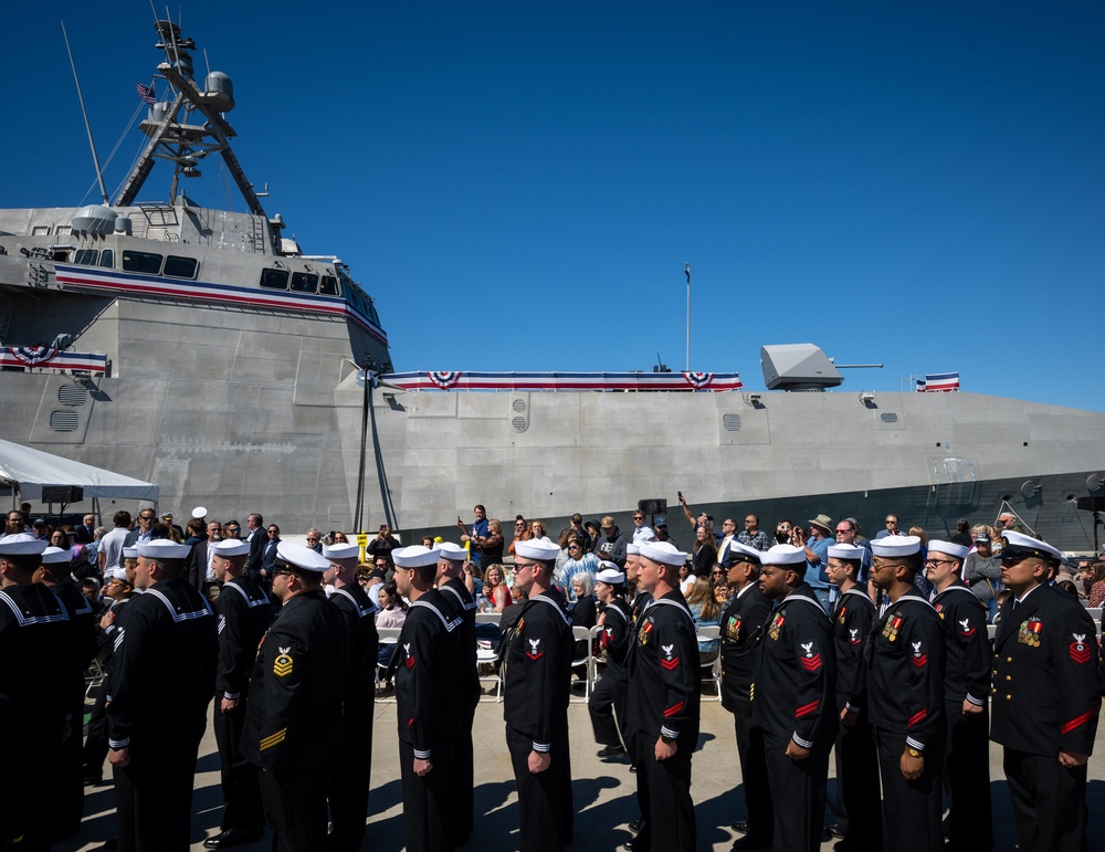 Naval Base Ventura County Hosts Commissioning of USS Santa Barbara (LCS 32) in Port Hueneme, California