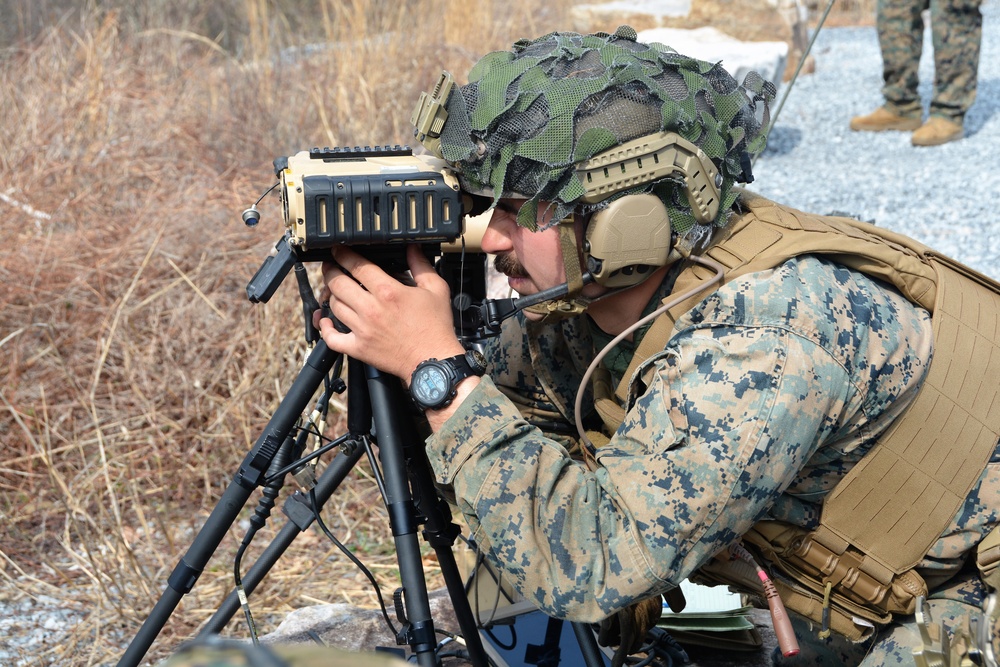 Marines train at Fort Indiantown Gap