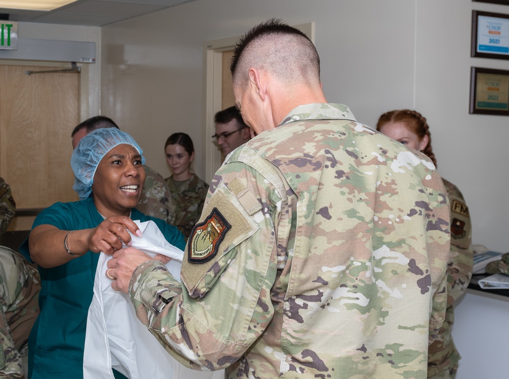 Medics highlight mission capabilities for 81st TRW commander