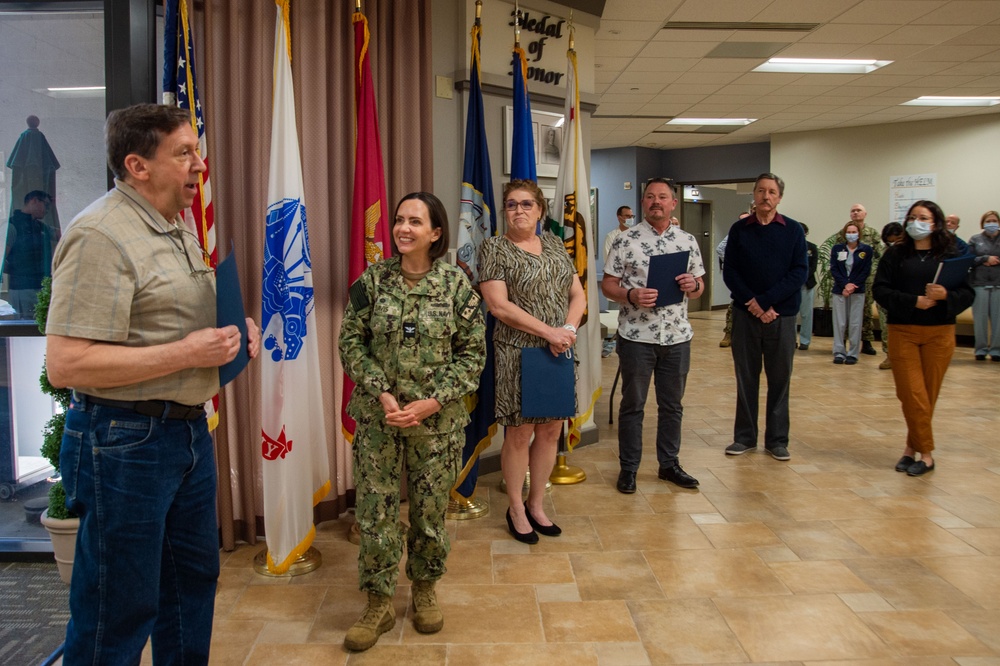 NMRTC San Diego recognizes Length of Service Awardees