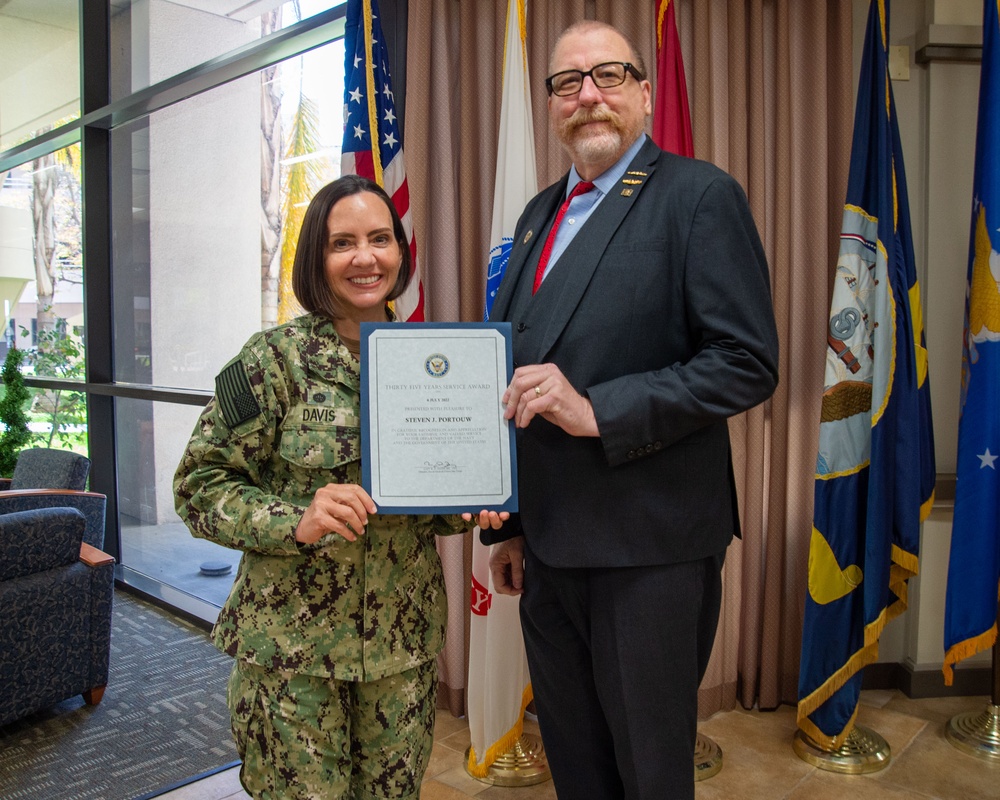 NMRTC San Diego recognizes Length of Service Awardees