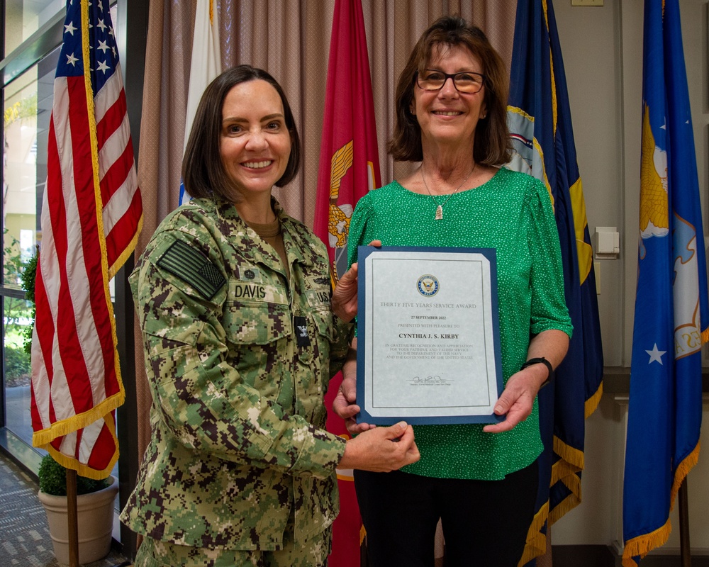 NMRTC San Diego recognizes Length of Service Awardees