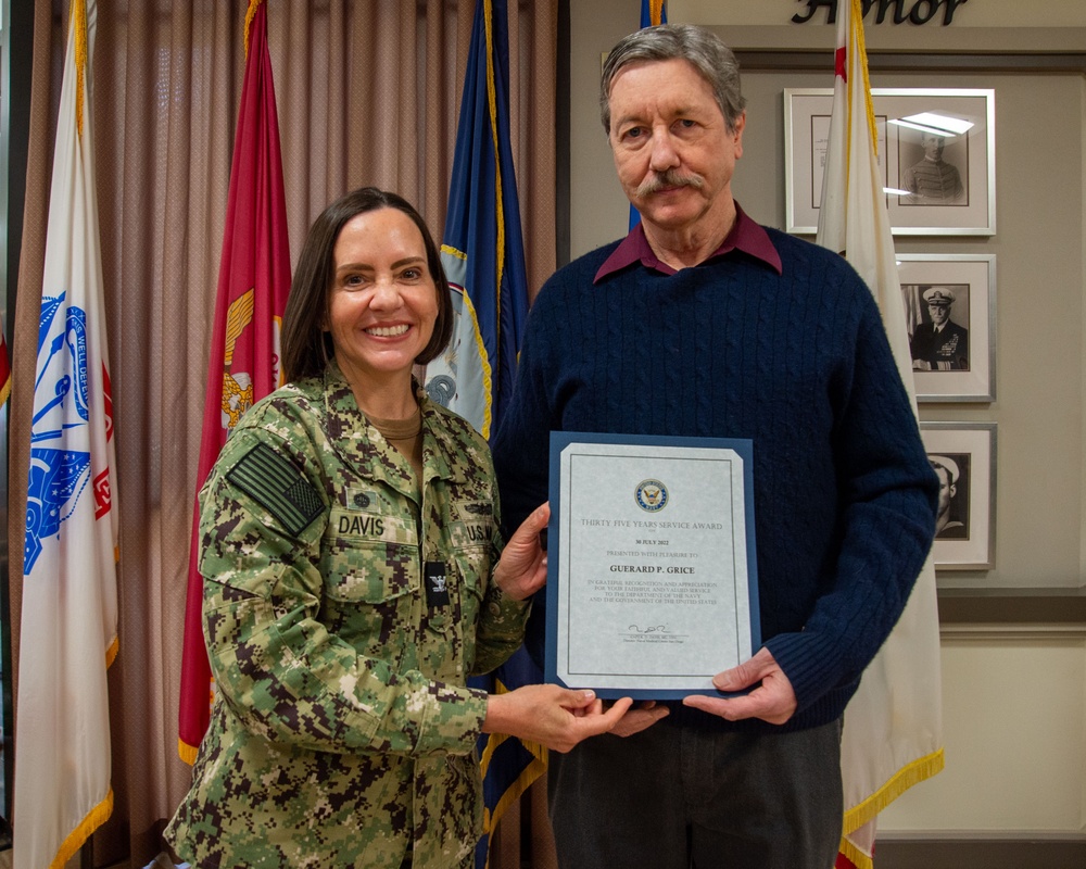 NMRTC San Diego recognizes Length of Service Awardees