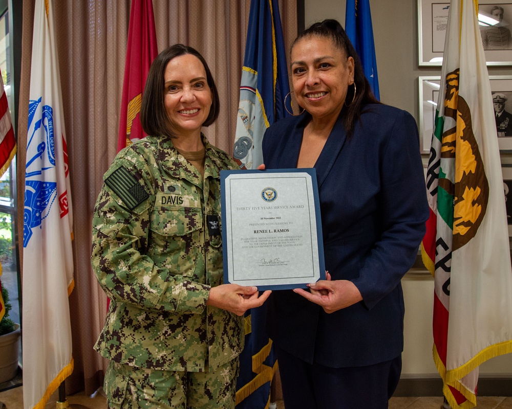 NMRTC San Diego recognizes Length of Service Awardees