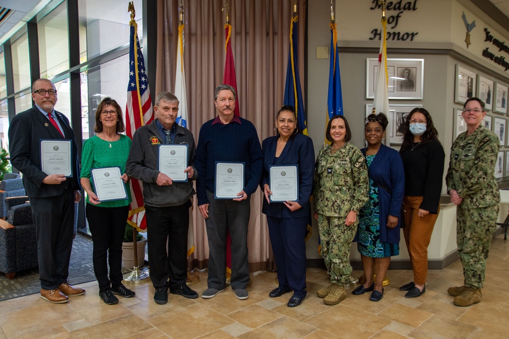 NMRTC San Diego recognizes Length of Service Awardees