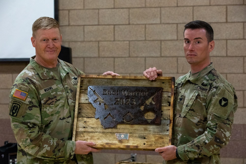 Congratulations to the winners of the Montana National Guard Best Warrior Competition