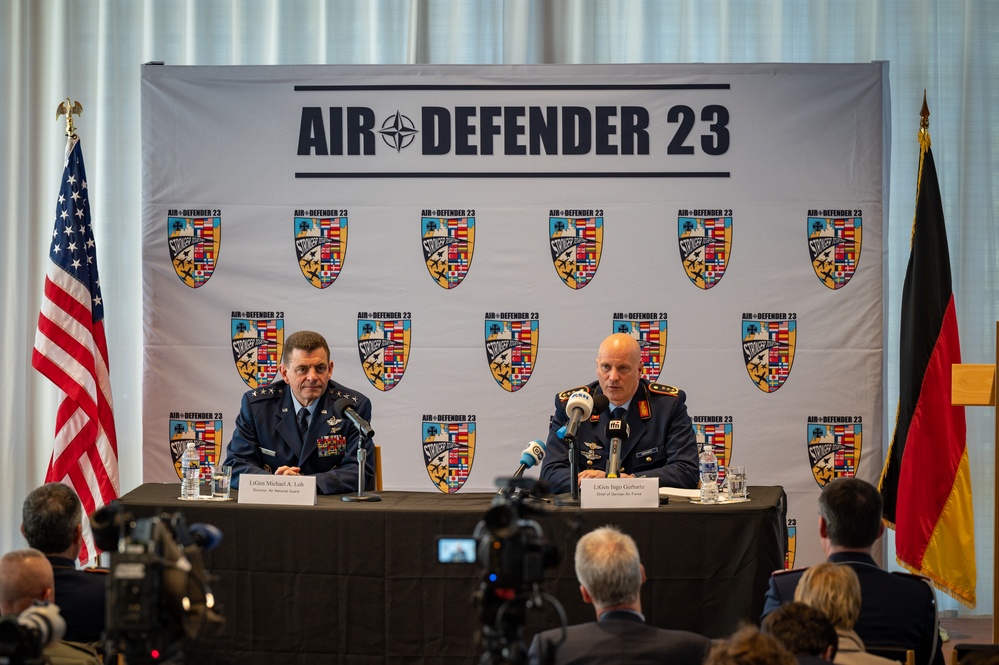 Lead With Air Power—ANG Top Leader Hosts Air Defender ‘23 Media Visit