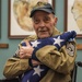 A flag for Sgt. Walter Leman Messley