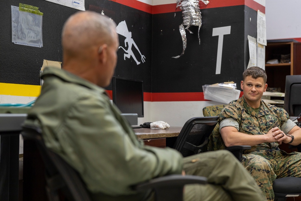 3rd Marine Aircraft Wing commanding general visits Marines, observes readiness firsthand