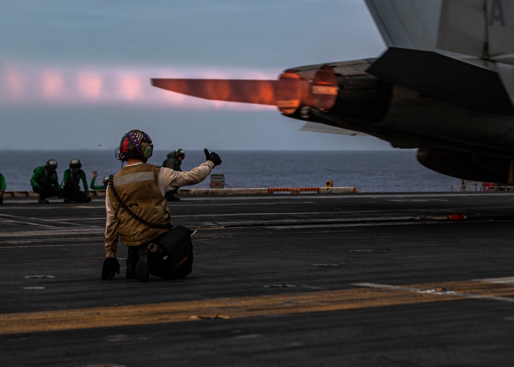 Nimitz Conducts Flight Ops