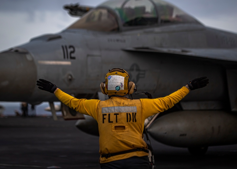 Nimitz Conducts Flight Ops