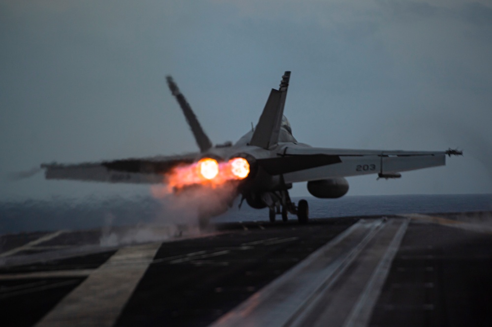 Nimitz Conducts Flight Ops