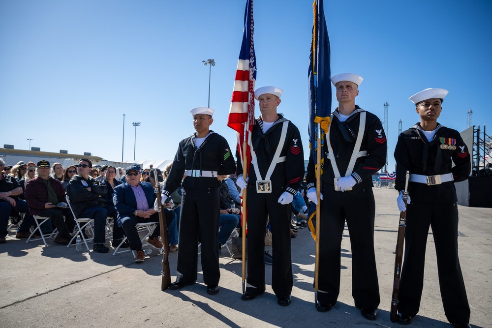 Naval Base Ventura County Hosts Commissioning of USS Santa Barbara (LCS 32) in Port Hueneme, California