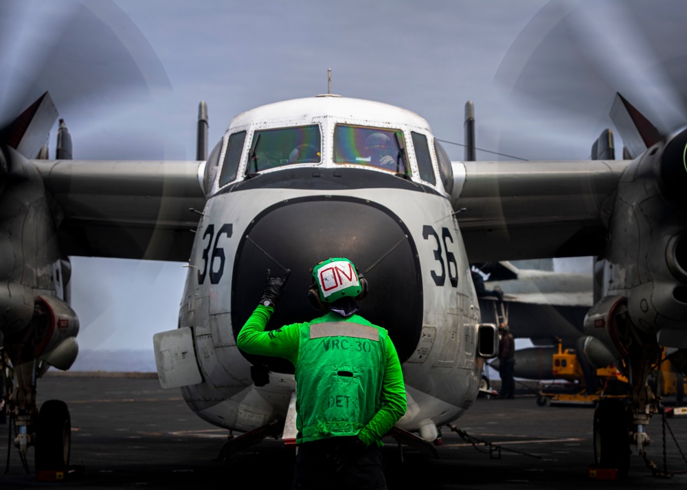 Nimitz Conducts Flight Ops