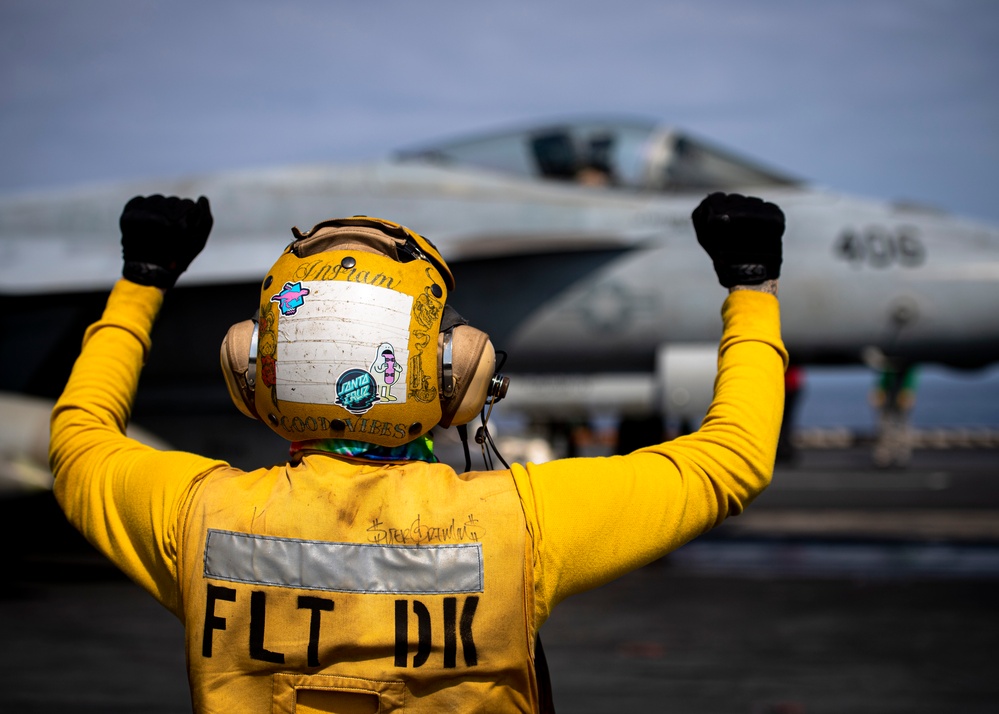 Nimitz Conducts Flight Ops