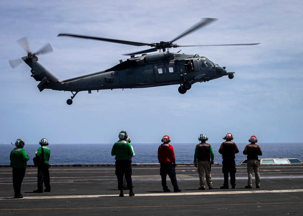 Nimitz Conducts Flight Ops