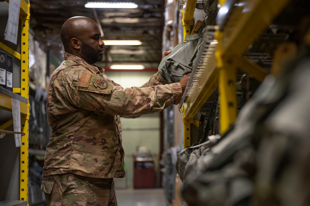 JBAB Personnel Deployment Function readies departing Airmen