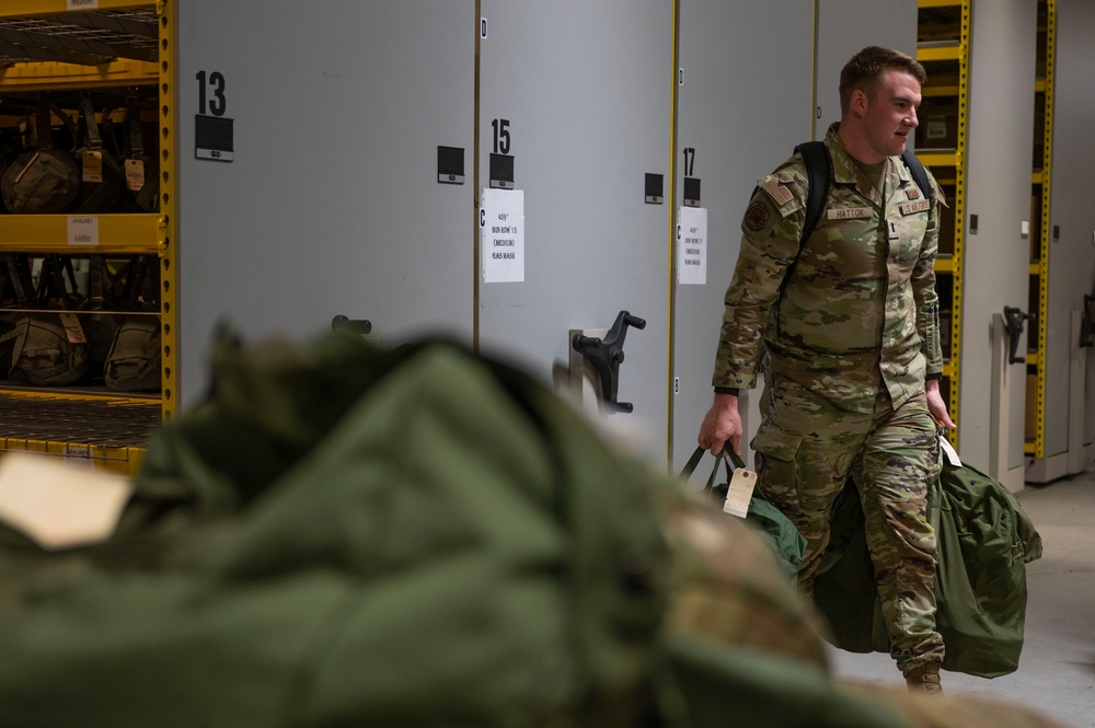 JBAB Personnel Deployment Function readies departing Airmen