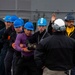 Shipboard Firefighting Drill: George Washington Sailors train to save the ship