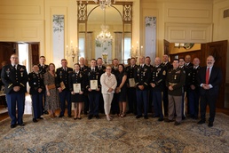 Ambassador of the Grand Duchy of Luxembourg Marche de Diekirch medal ceremony