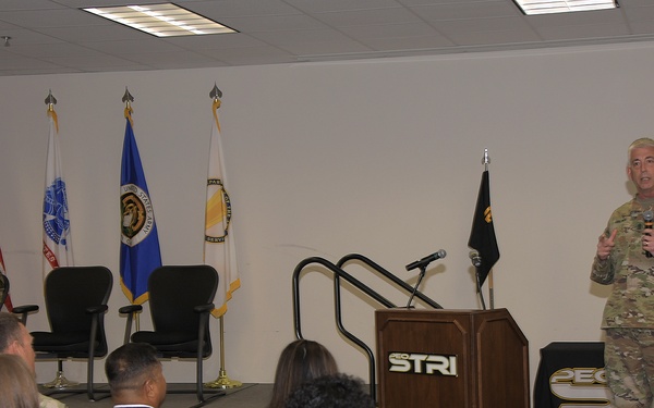 PEO STRI Senior Enlisted Advisor Change of Responsibility Ceremony