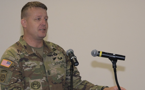 PEO STRI Senior Enlisted Advisor Change of Responsibility Ceremony