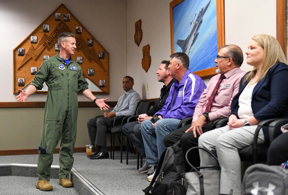 West Valley educators connect with Luke AFB Airmen