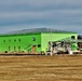 April 2023 construction operations of $11.96 million transient training brigade headquarters at Fort McCoy