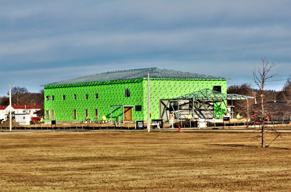 April 2023 construction operations of $11.96 million transient training brigade headquarters at Fort McCoy