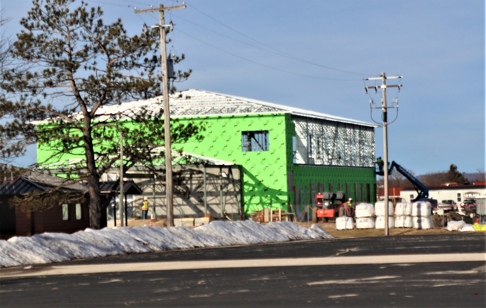 April 2023 construction operations of $11.96 million transient training brigade headquarters at Fort McCoy