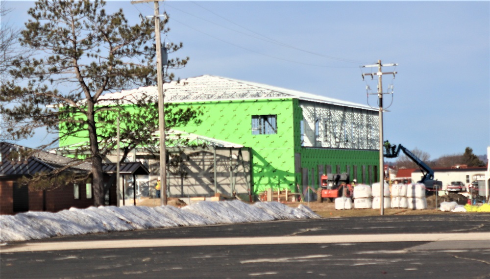 April 2023 construction operations of $11.96 million transient training brigade headquarters at Fort McCoy