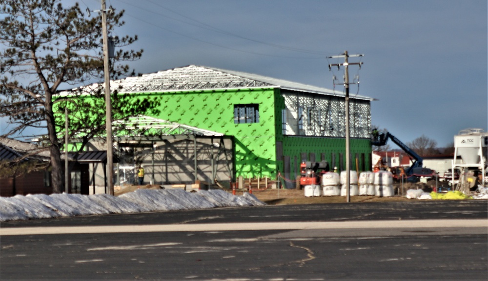 April 2023 construction operations of $11.96 million transient training brigade headquarters at Fort McCoy