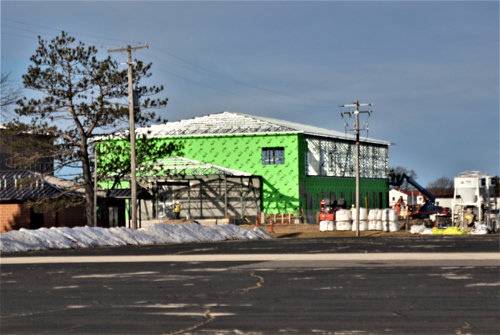 April 2023 construction operations of $11.96 million transient training brigade headquarters at Fort McCoy