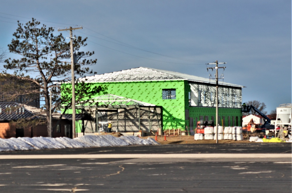 April 2023 construction operations of $11.96 million transient training brigade headquarters at Fort McCoy