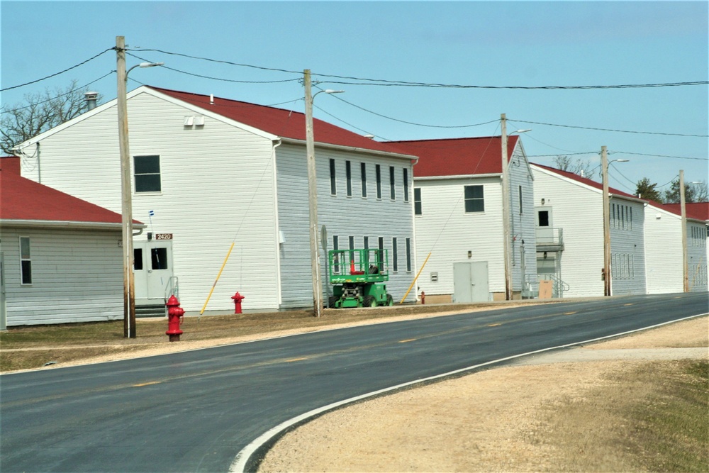 Barracks renovations at Fort McCoy