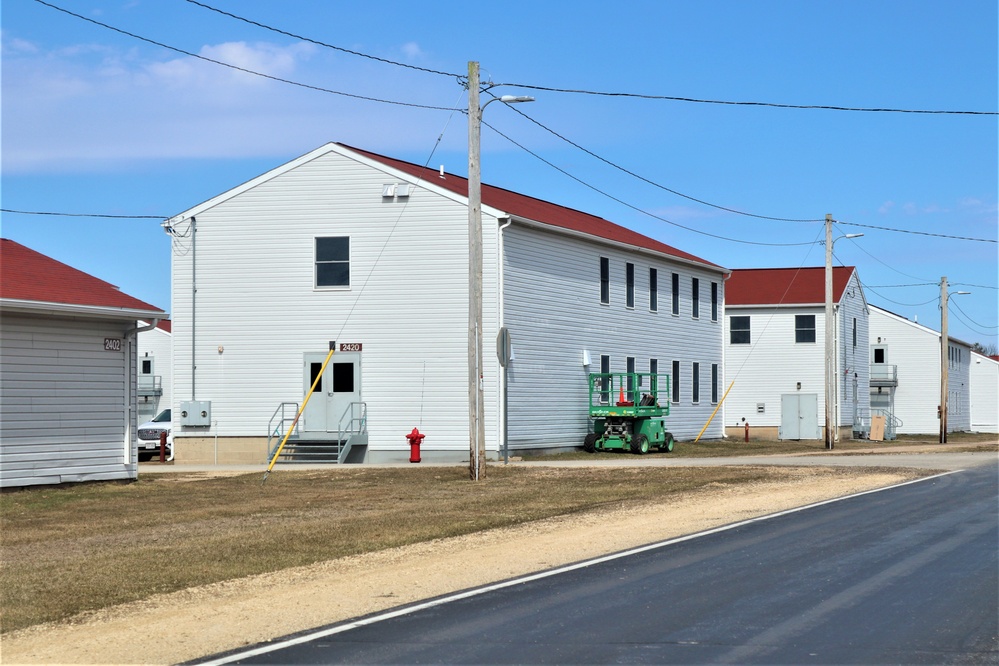 Barracks renovations at Fort McCoy