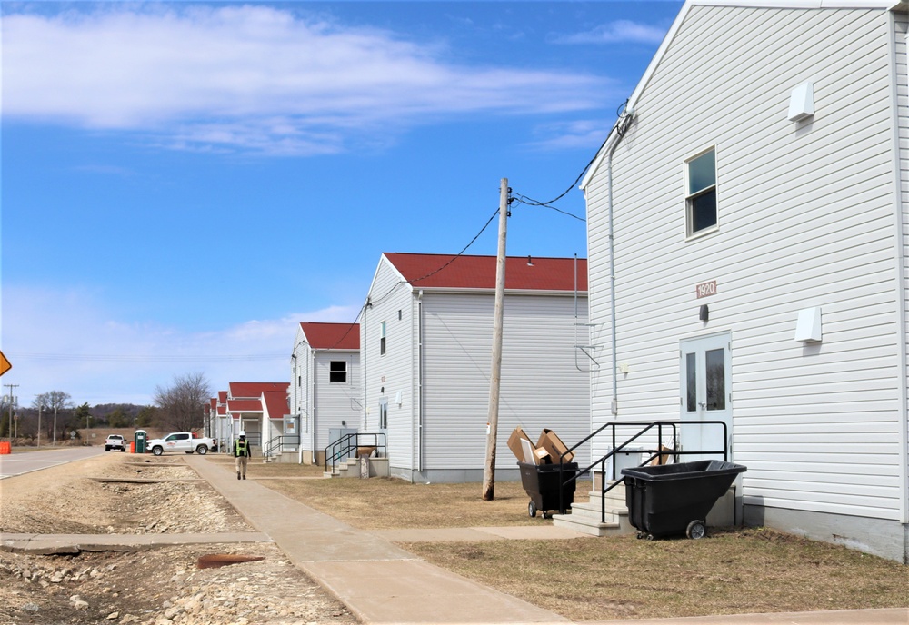 Barracks renovations at Fort McCoy