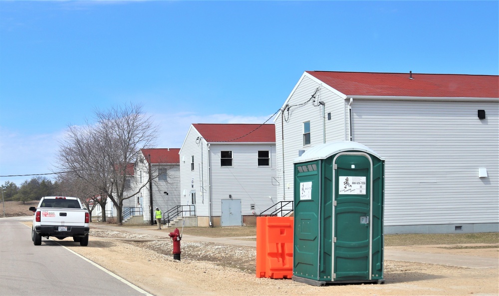 Barracks renovations at Fort McCoy