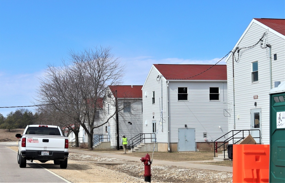 Barracks renovations at Fort McCoy