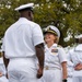 NMOTC conducts dress white uniform inspection