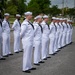 NMOTC conducts dress white uniform inspection