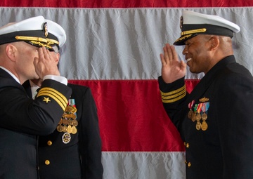 USS Harpers Ferry Change of Command