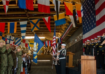 USS Harpers Ferry Change of Command