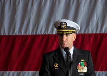 USS Harpers Ferry Change of Command