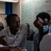 Civil Affairs leads English discussion group