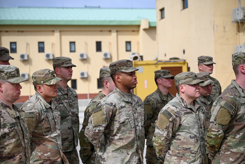 11th Missile Defense Battery Patching Ceremony