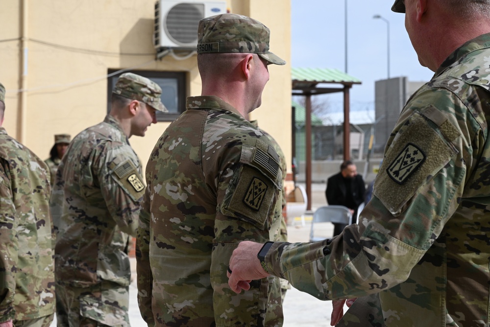 11th Missile Defense Battery Patching Ceremony